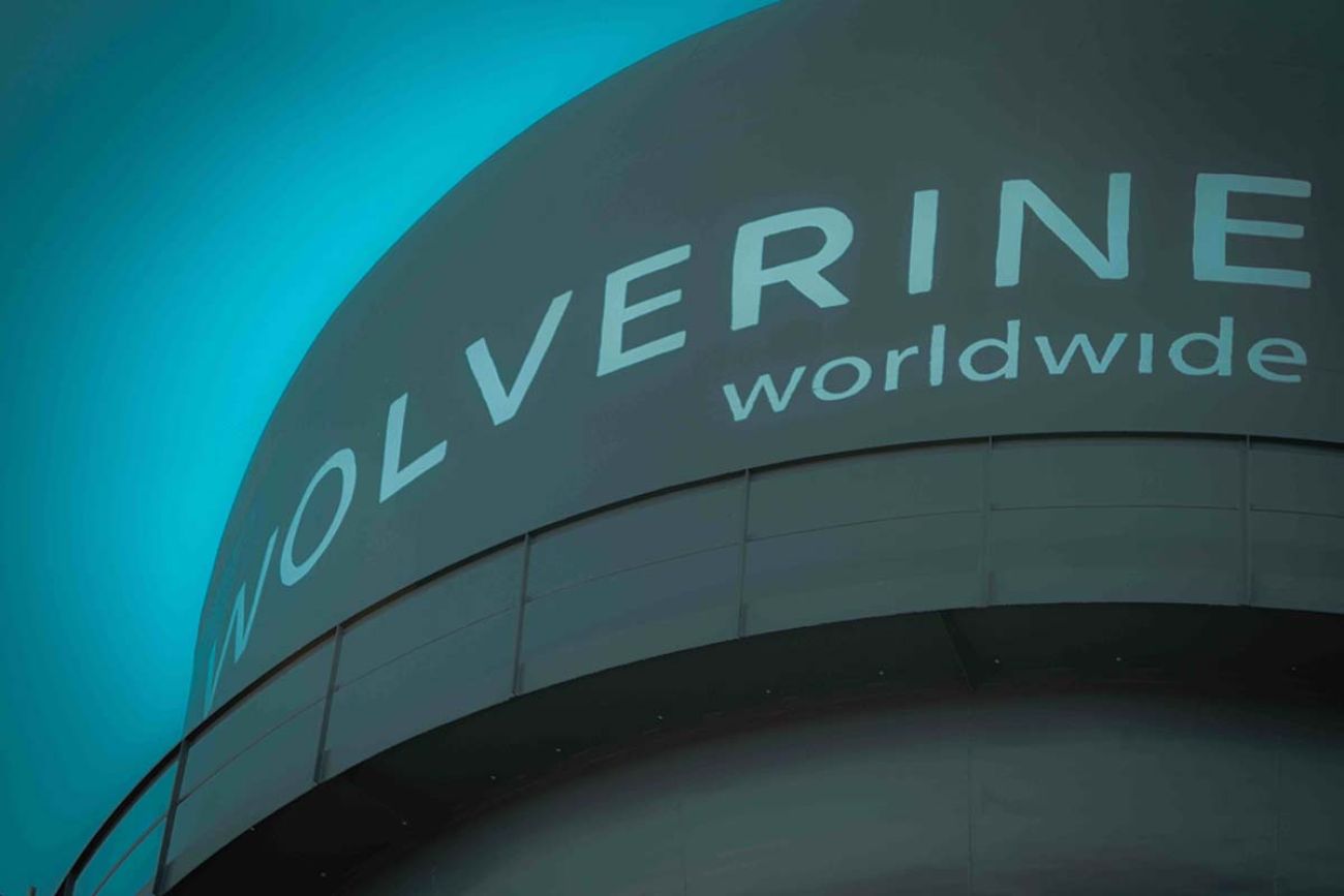 wolverine worldwide water tower