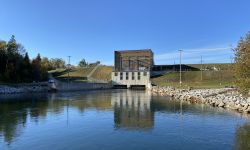 Alcona Dam in Alcona County, Michigan