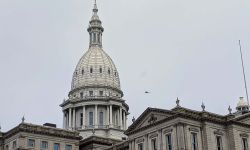 Michigan capitol building exterior 