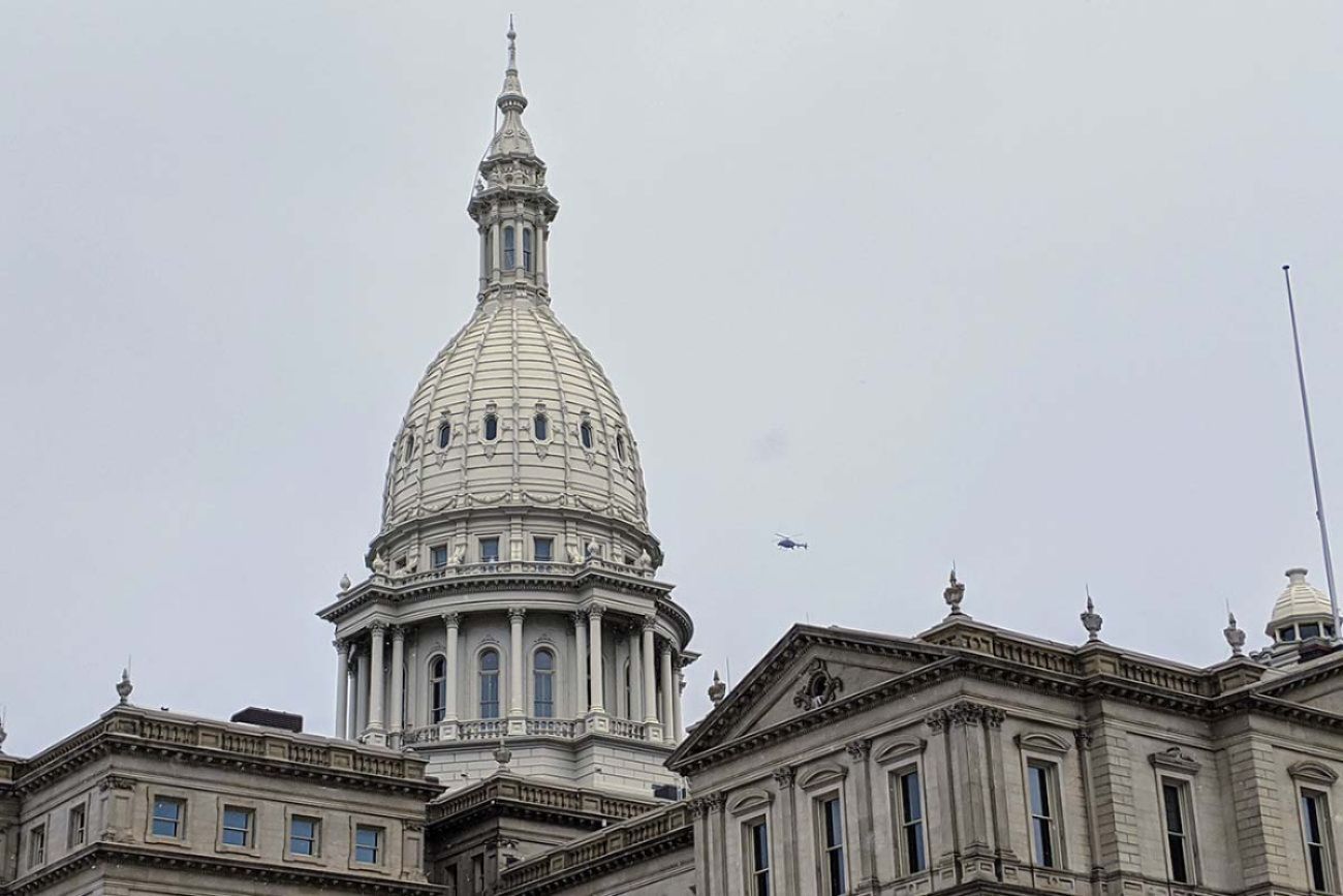 Michigan State Capitol in Lansing