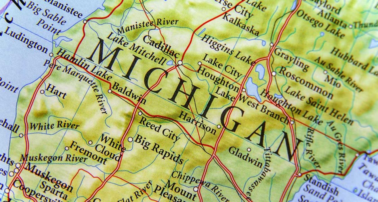 michigan map