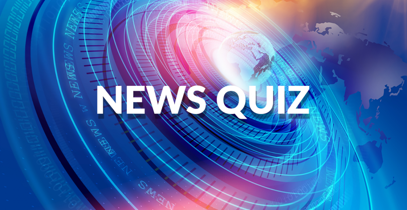 News Quiz graphic