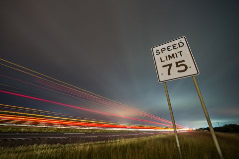 speed limit sign