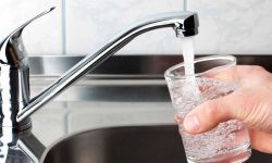 water coming out of sink