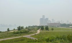 hazy detroit